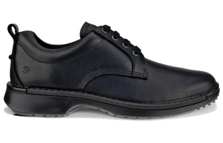 Мужские туфли Ecco Men's Casual Shoes Men Low-Top Black — фото 2