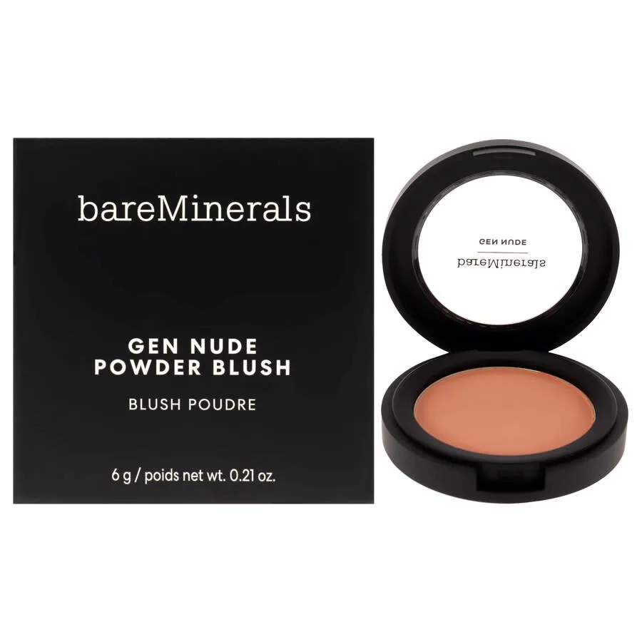 Пудровые румяна для женщин Bareminerals Gen Nude 0,21 унции оттенок Pretty In Pink Макияж 194250086010, розовый