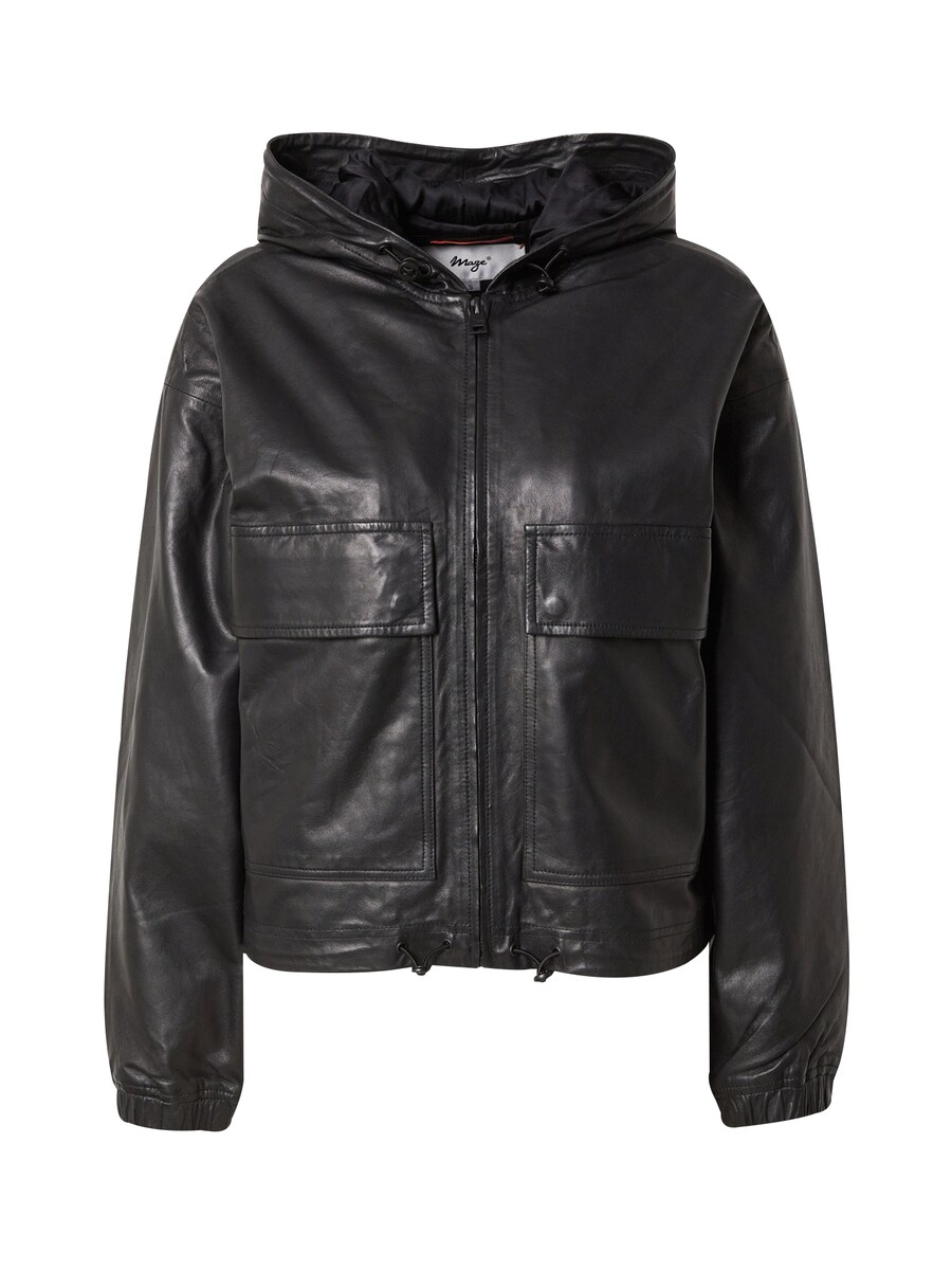 

Кожаная куртка Maze Between-Season Jacket, черный