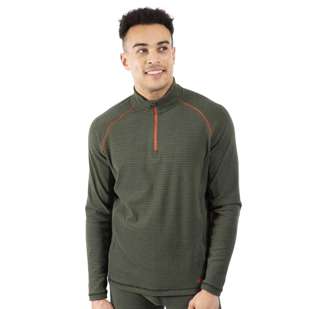 

Топ Trespass Del Long Sleeve Base Layer, зеленый