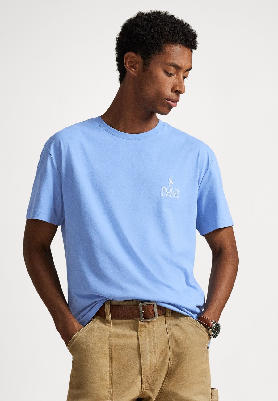 

Футболка Polo Ralph Lauren CLASSIC FIT LOGO JERSEY T-SHIRT, Bristol Blue/Light Blue, Синий, Футболка Polo Ralph Lauren CLASSIC FIT LOGO JERSEY T-SHIRT, Bristol Blue/Light Blue