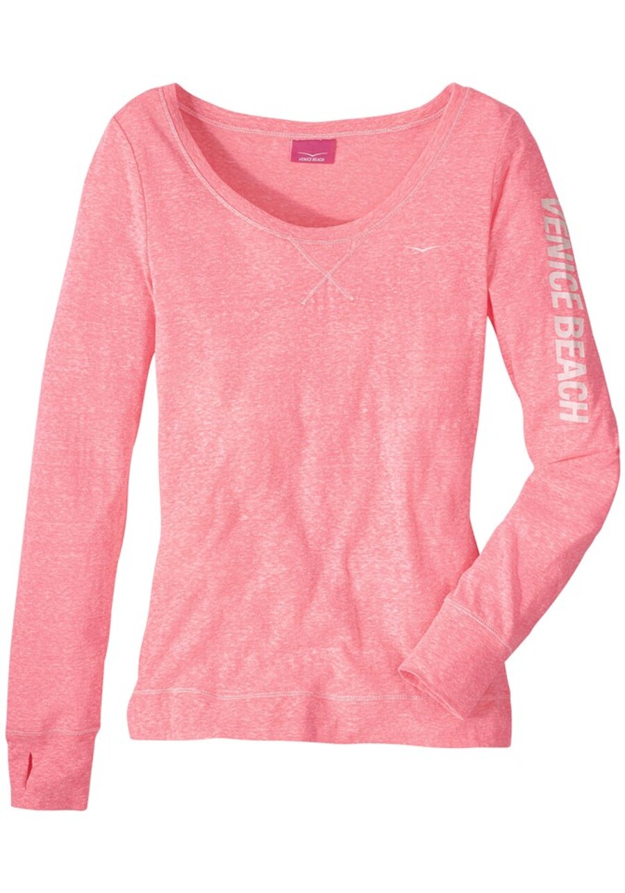 

Лонгслив VENICE BEACH Shirt, цвет coral
