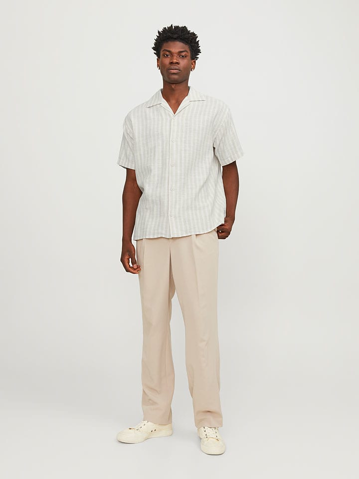 

Рубашка Cabana Jack & Jones, цвет sand/weiß