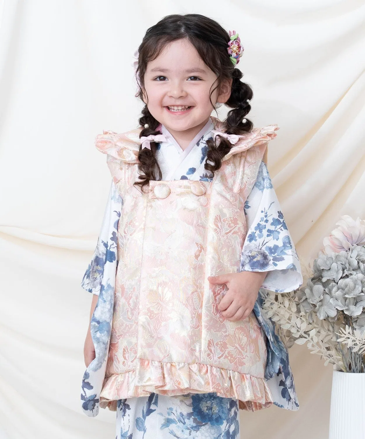 Кимоно фрил жакард для девочки 3 года, бренд Sweet Mommy, розовый