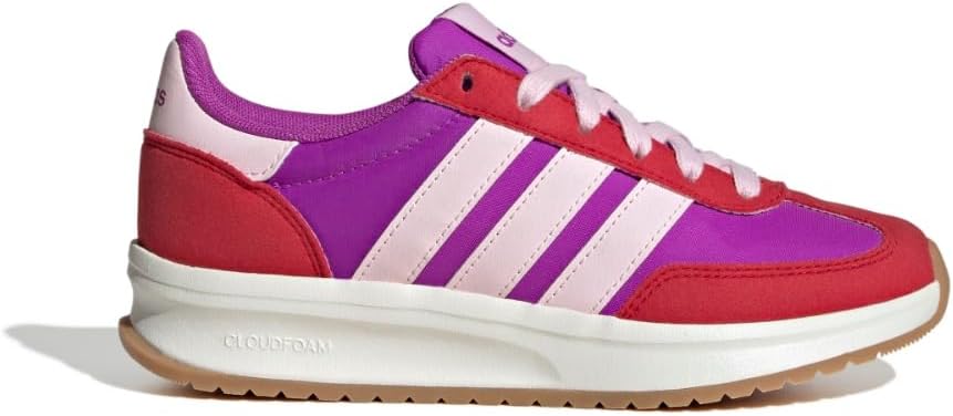 Детские кроссовки Adidas Run 70s 2.0 (унисекс), фиолетовый/розовый/алый — фото 2