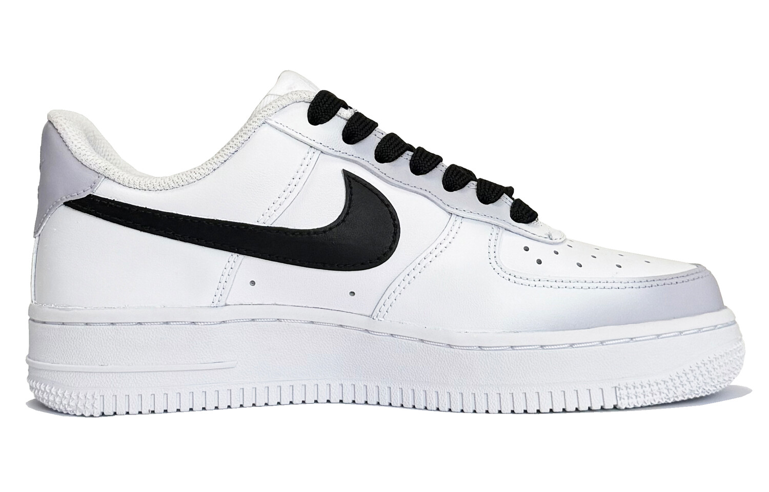 Кроссовки Nike Air Force 1 Skateboarding Shoes Women's Low-top White/gray, светло-серый — фото 2
