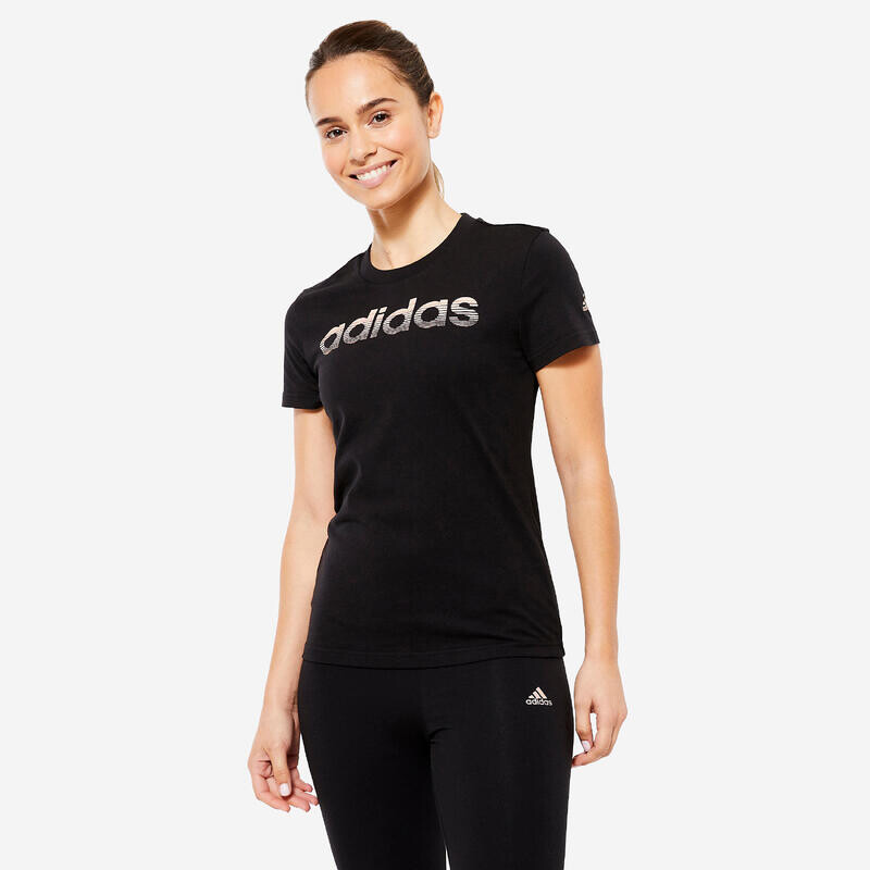 

ADIDAS Футболка женская - черная
