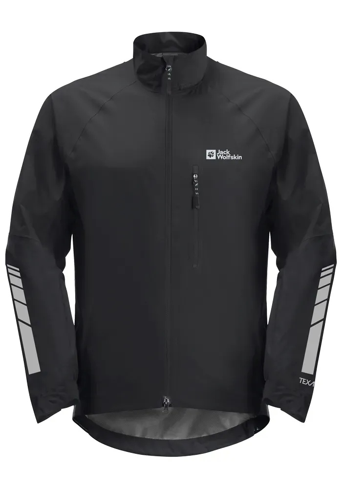 

Велосипедная куртка Jack Wolfskin "MOROBBIA 2.5L JKT M", черный