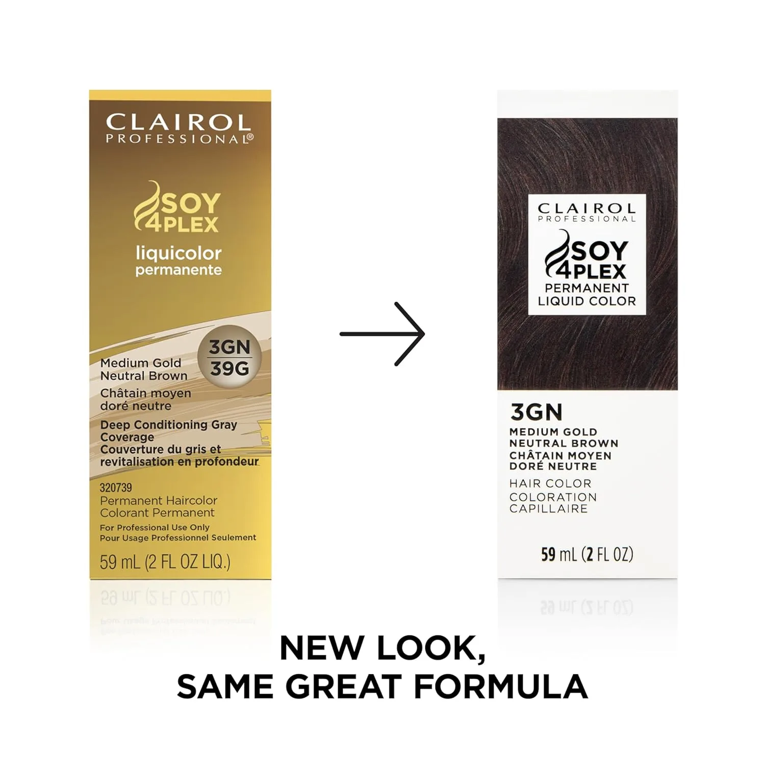 Стойкая краска для волос Clairol Professional Liquicolor от средне-коричневого до рыжевато-фиолетово-коричневого цвета со 100% закрашиванием седины | Упаковка может отличаться, 3gn Mediumium Gold Neutral Brown — фото 3