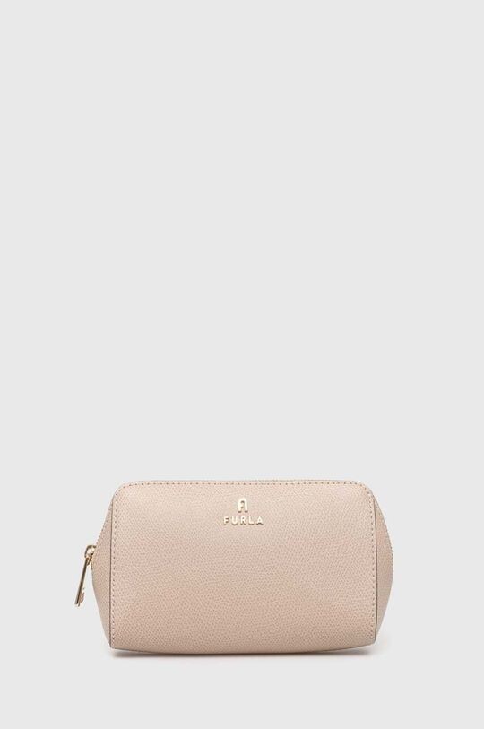 

Кожаная косметичка Furla, розовый