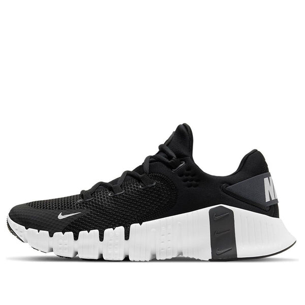 

Кроссовки free metcon 4 'black white' Nike, черный