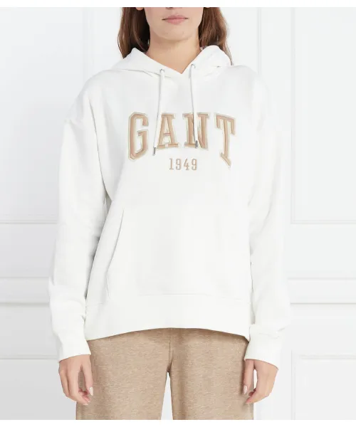 

Толстовка Regular fit Gant, белый