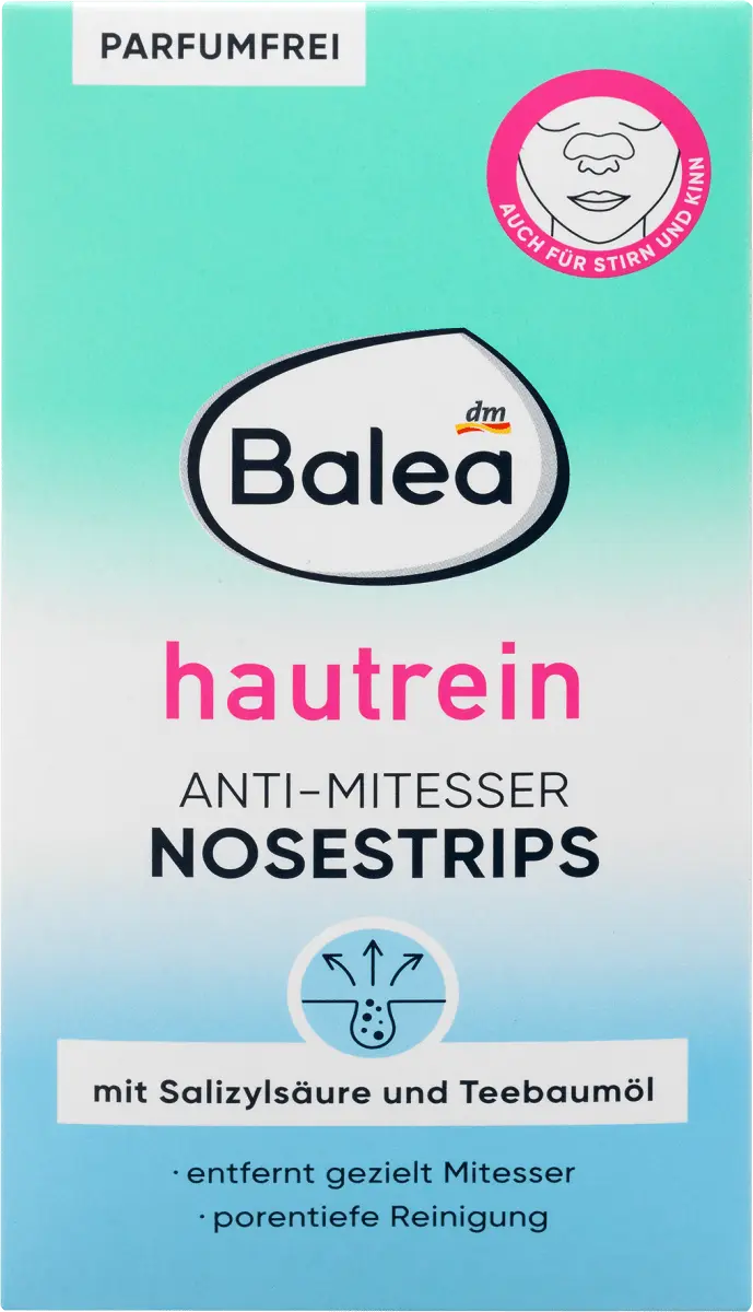 

Полоски для носа против черных точек Skin Clean 3 шт. Balea