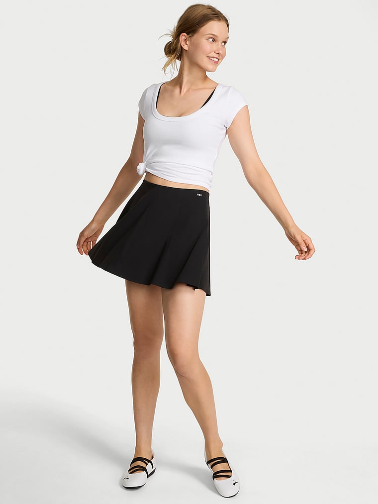 

Мини-Юбка клеш elevate Vsx, черный