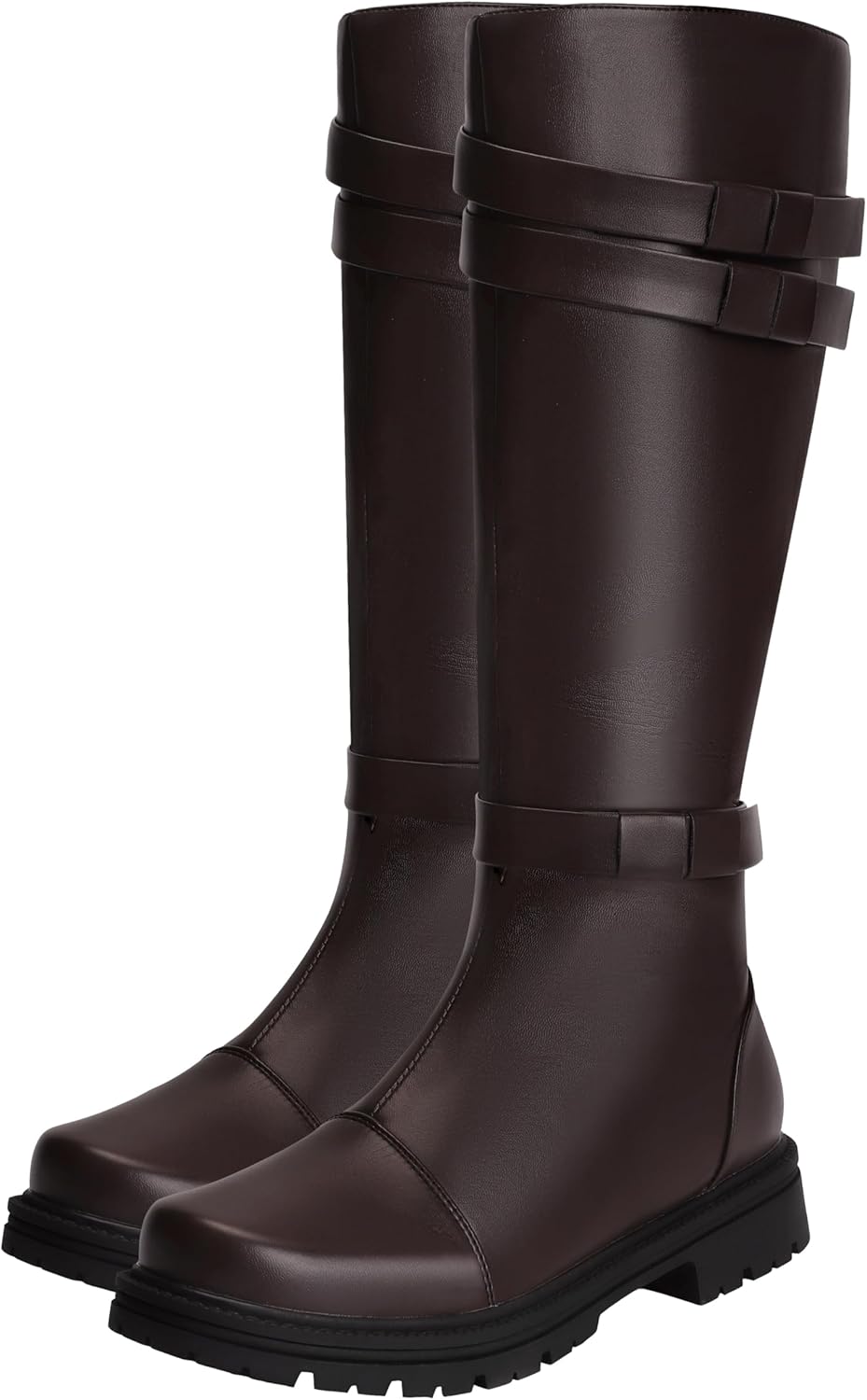 

Мужские высокие сапоги ACE SHOCK эпохи Средневековья и Ренессанса для пиратского косплея и Хэллоуина, Style-b Brown