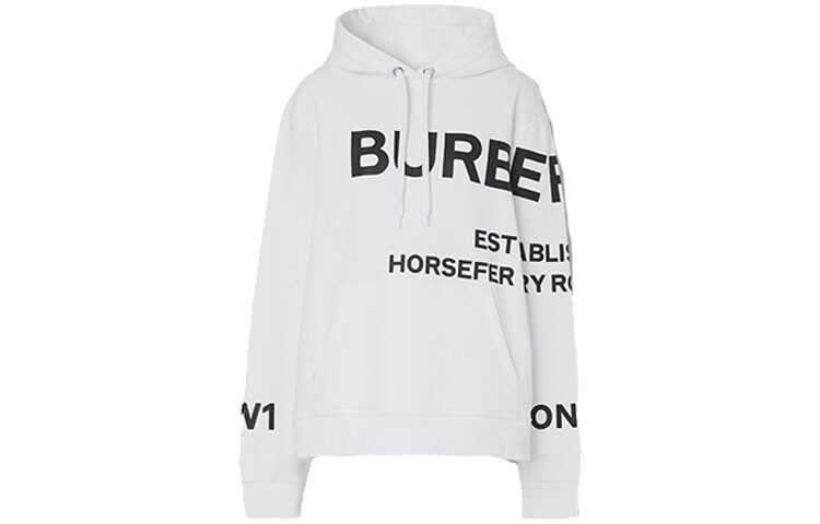 

Толстовка женская Burberry с карманом, белый