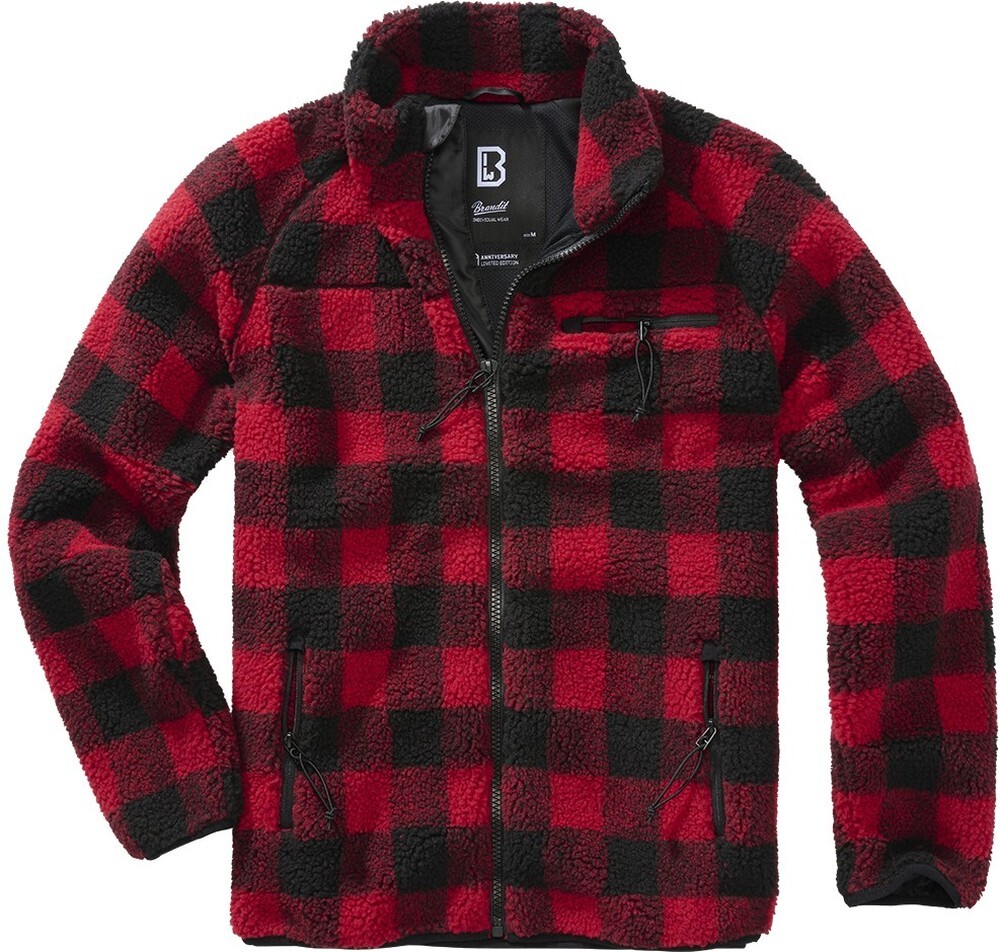 

Куртка Brandit Jacke Teddyfleece Jacket, красный