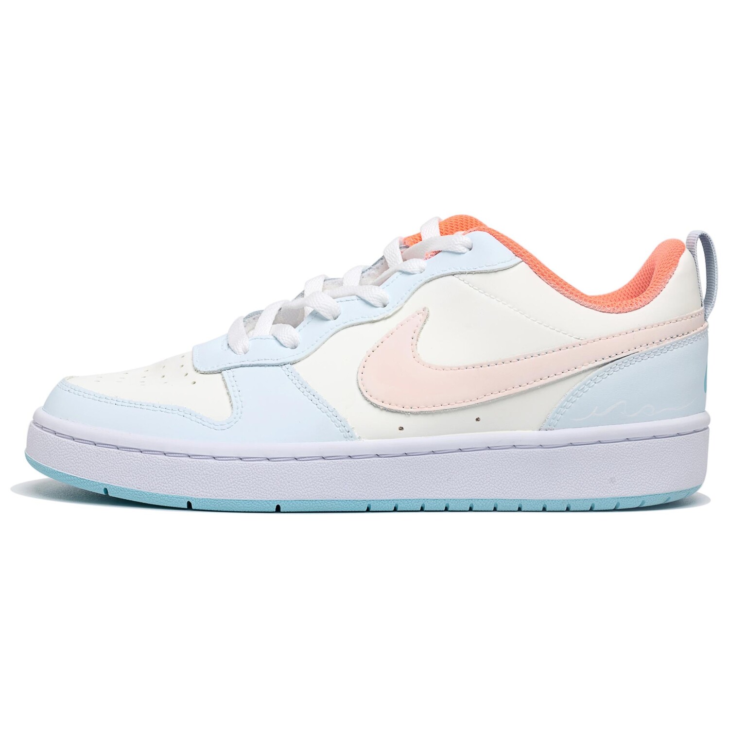 

Кроссовки Nike Court Borough Skateboarding Shoes Women's Low-top Marfil Powder, цвет Marfil powder