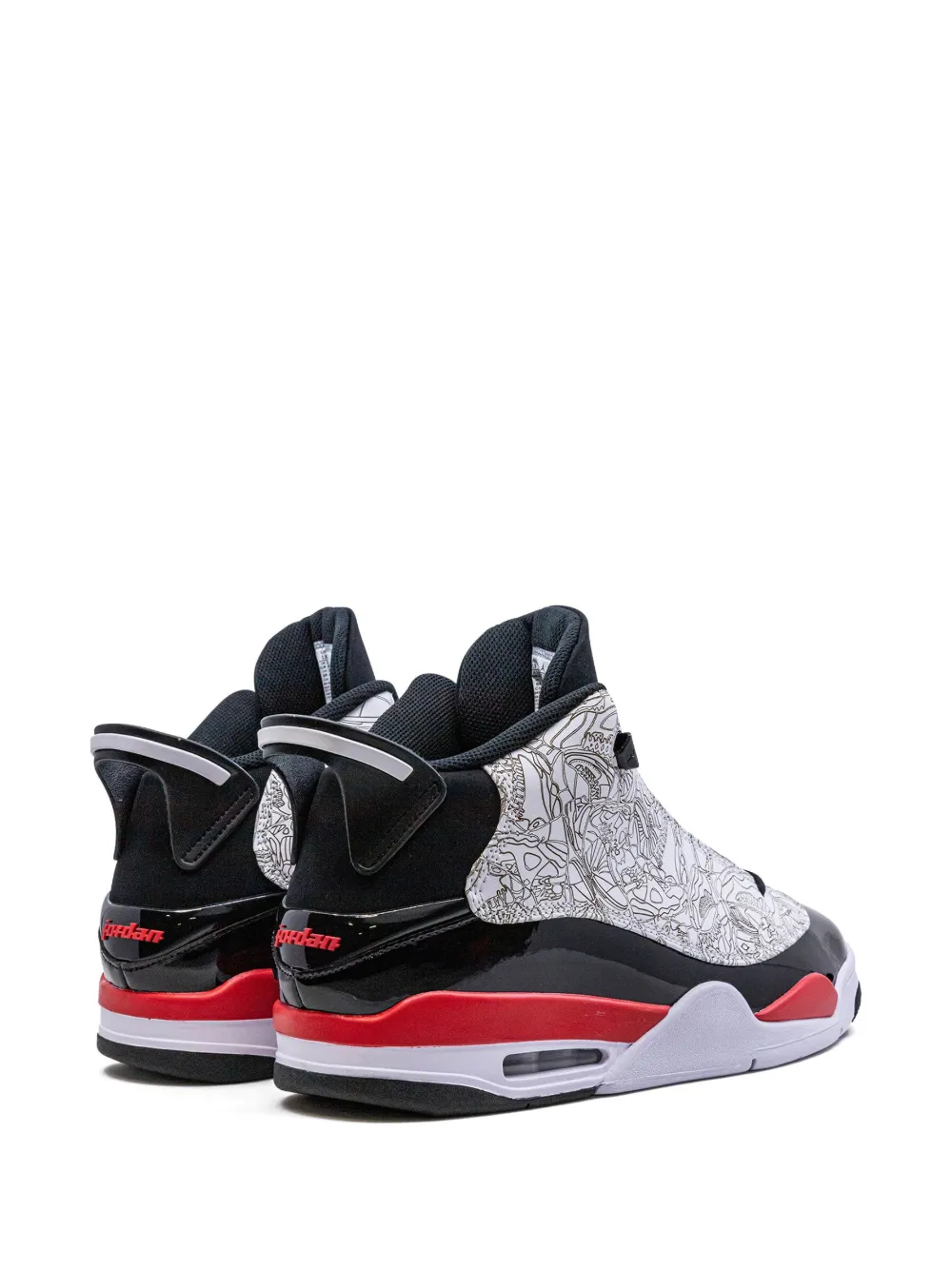 Кроссовки Air  Dub Zero Jordan, белый — фото 3