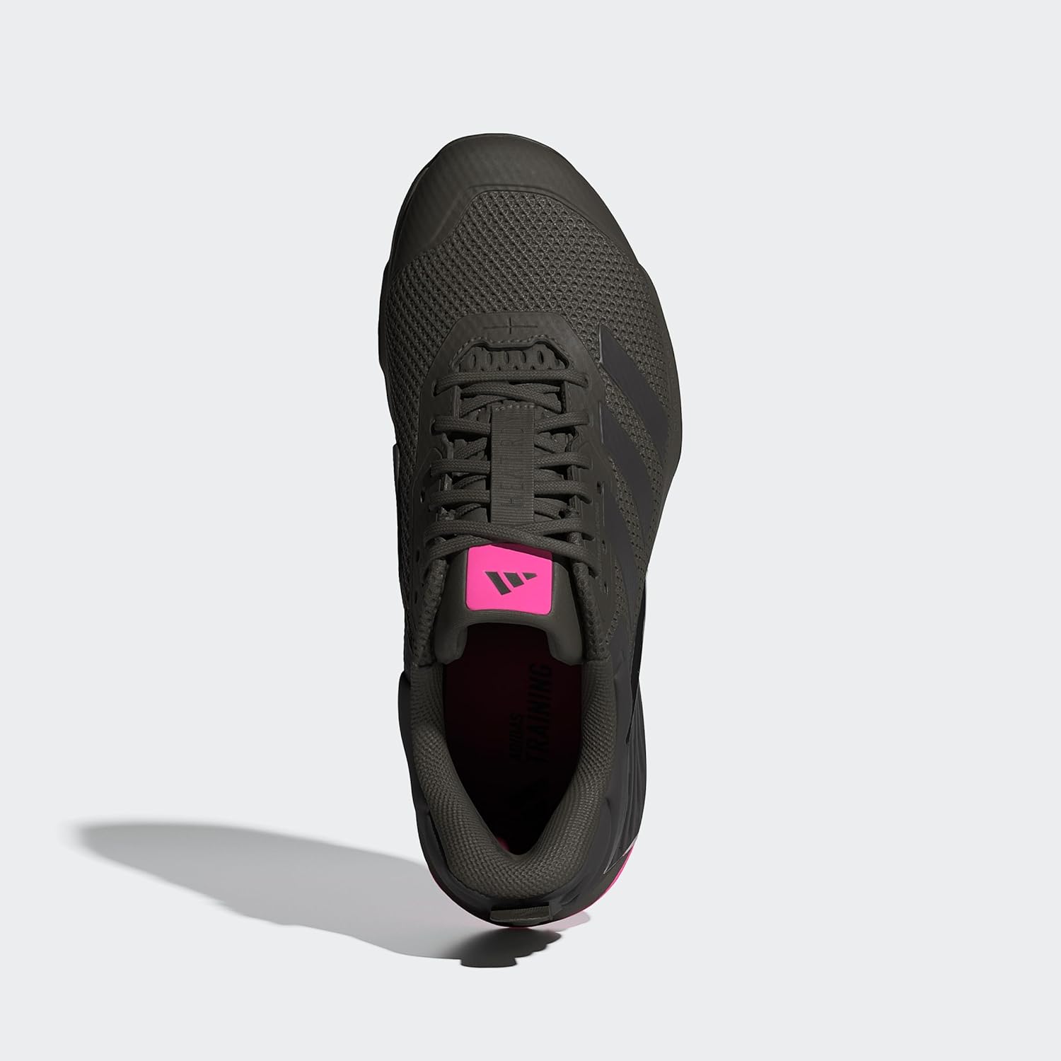 Кроссовки Adidas Unisex-Adult Dropset 3, черный/розовый/оливковый — фото 4