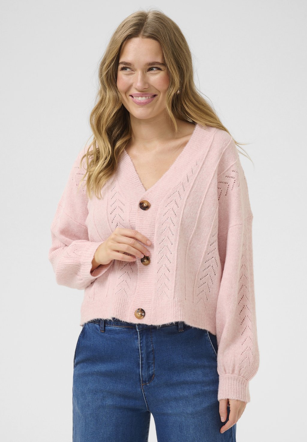 

Кардиган CRHOLIDAY Cream, цвет Sepia Rose Melange