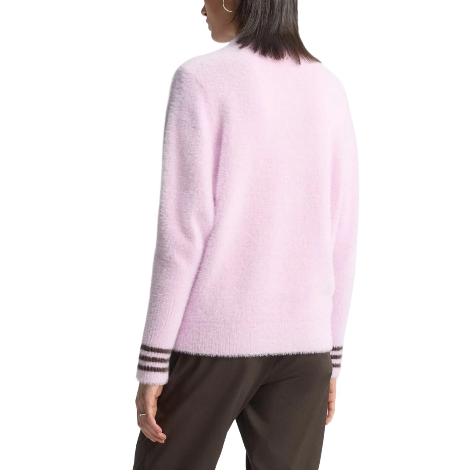 Свитер Trefoil Adidas Originals, Bliss Lilac — фото 4