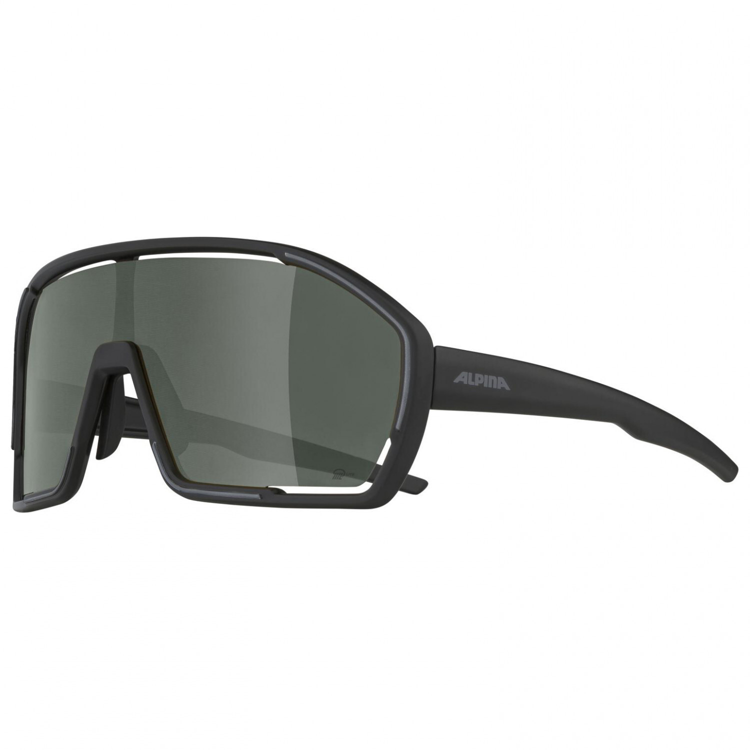 

Велосипедные очки Alpina Bonfire Q Lite Mirror Cat 3, цвет Black Matt