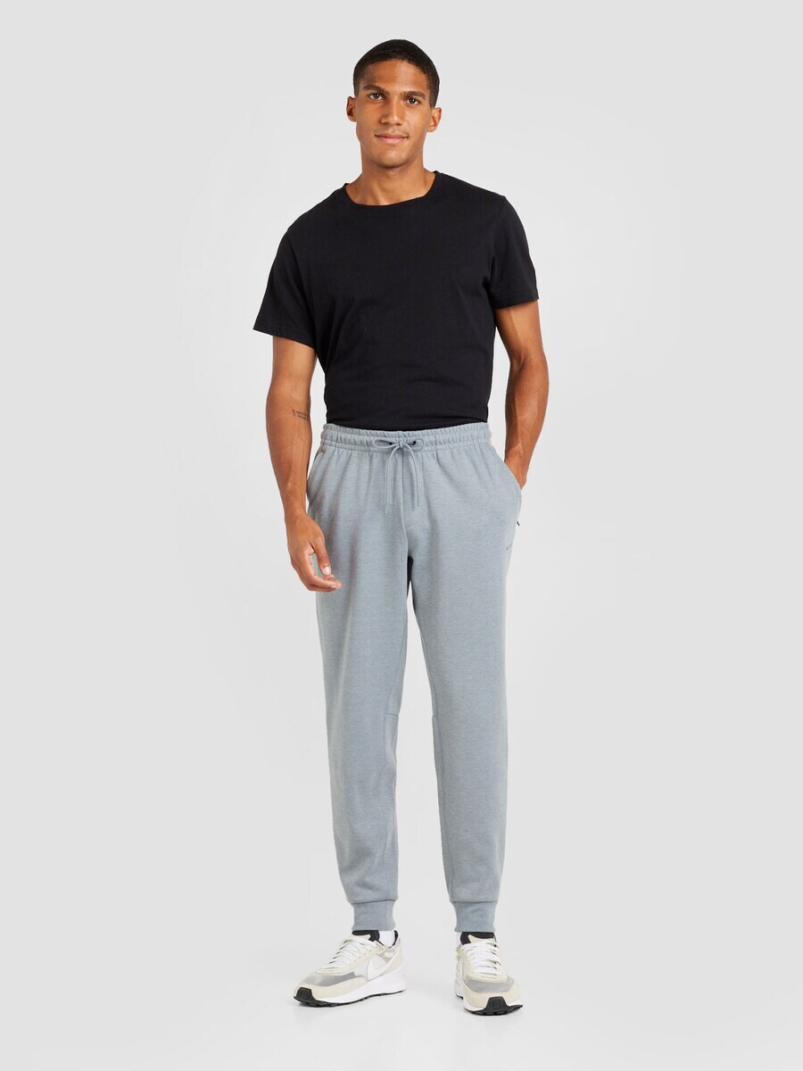 Спортивные брюки NIKE Tapered Workout Pants PRIMARY, цвет mottled grey — фото 4