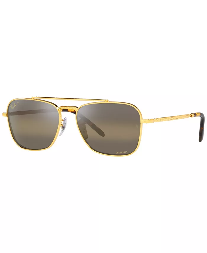 

Унисекс поляризационные солнцезащитные очки, RB3636 NEW CARAVAN Ray-Ban, золотой