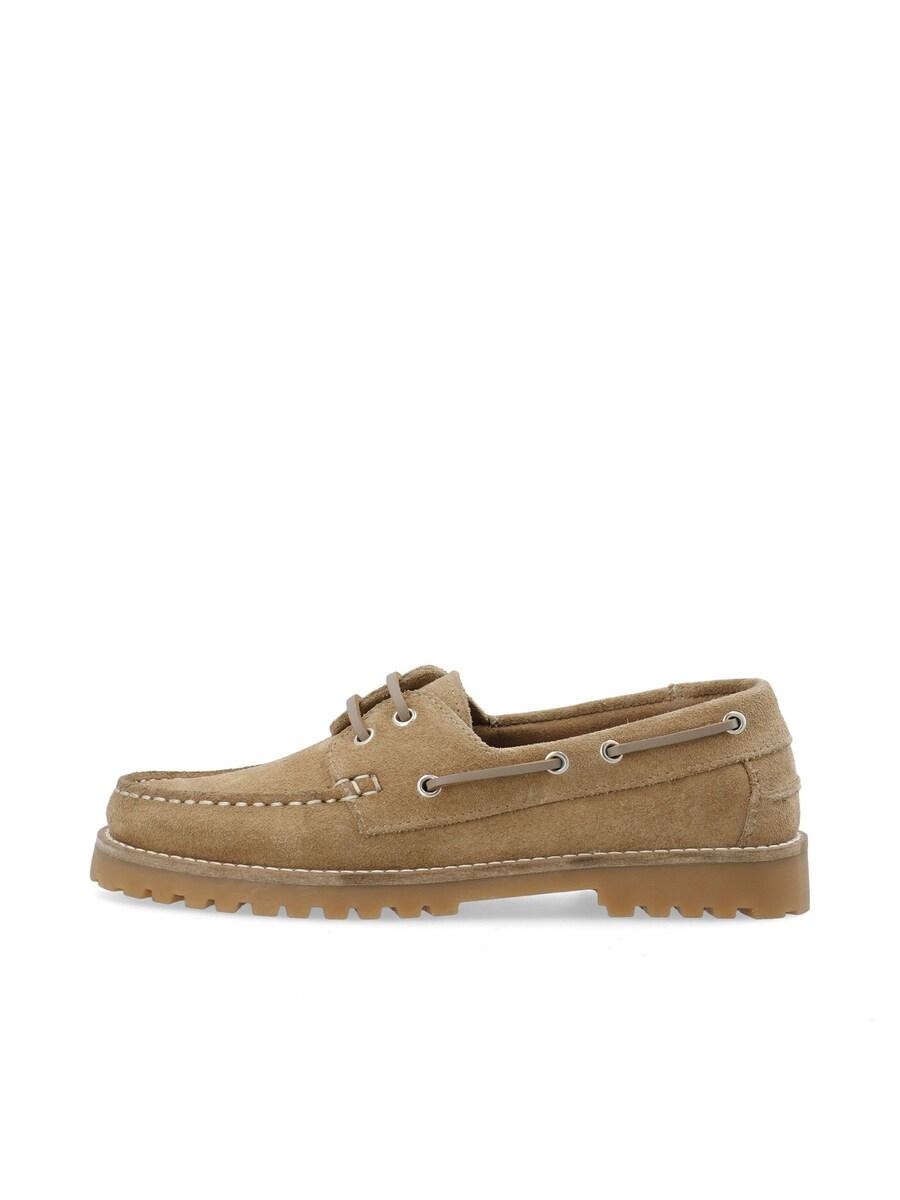 Мокасины Bianco Carpi, Dark beige