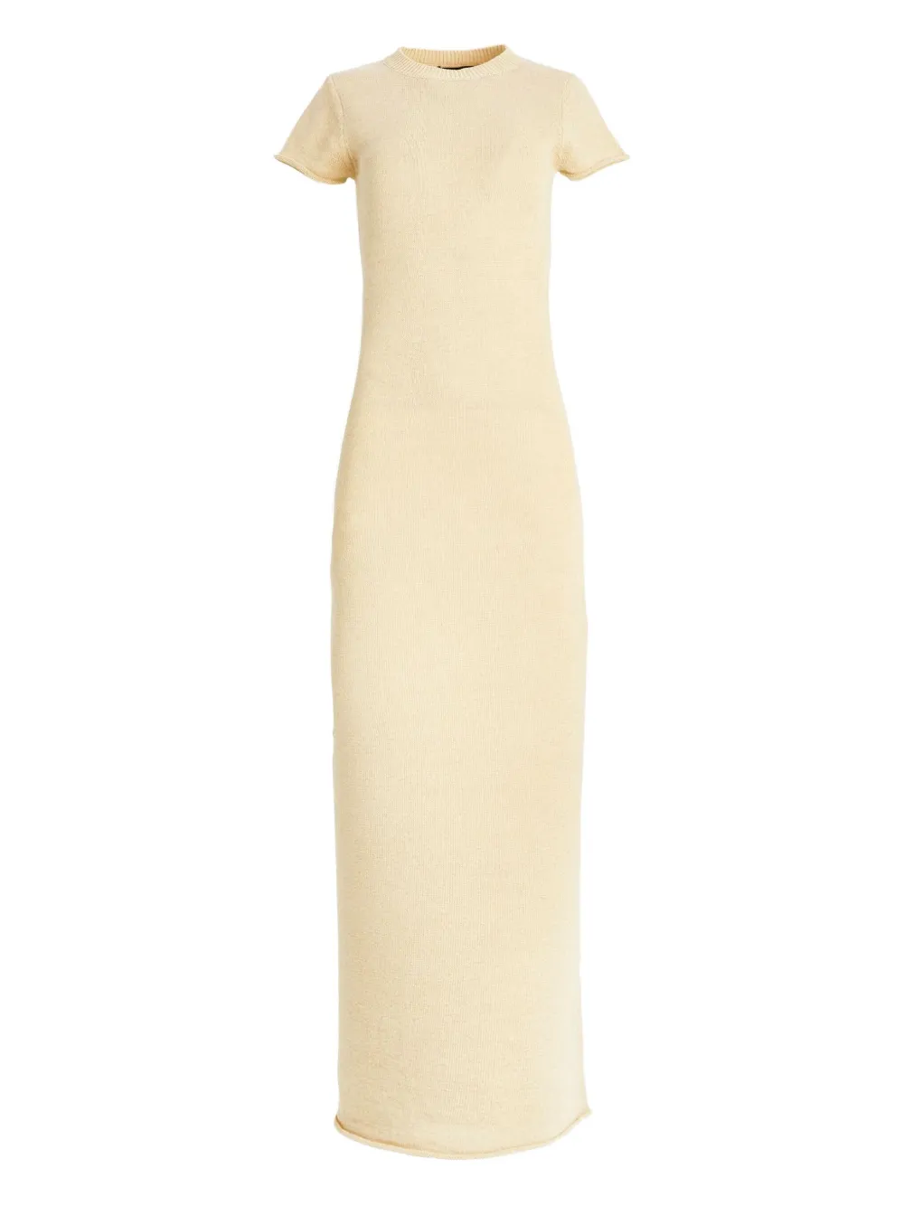 

Трикотажное платье макси Airess SER.O.YA, желтый