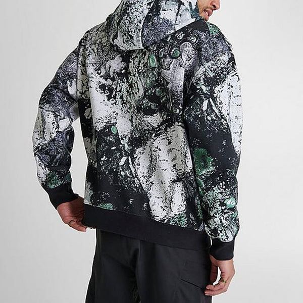 Толстовка Nike Acg Therma-fit Tuff Fleece Hoodie 'Black Summit White', мультиколор — фото 4