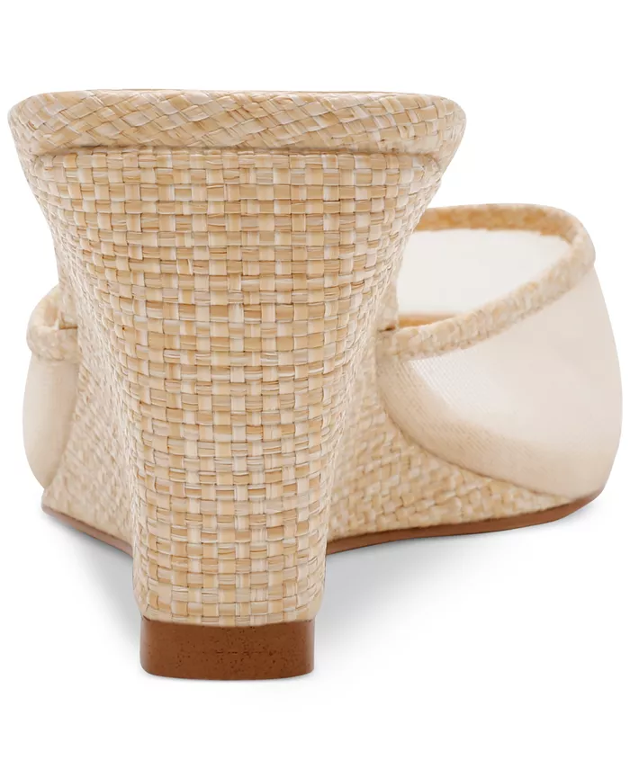 Женские мюли на платформе Seleste Steve Madden, коричневый/бежевый — фото 3