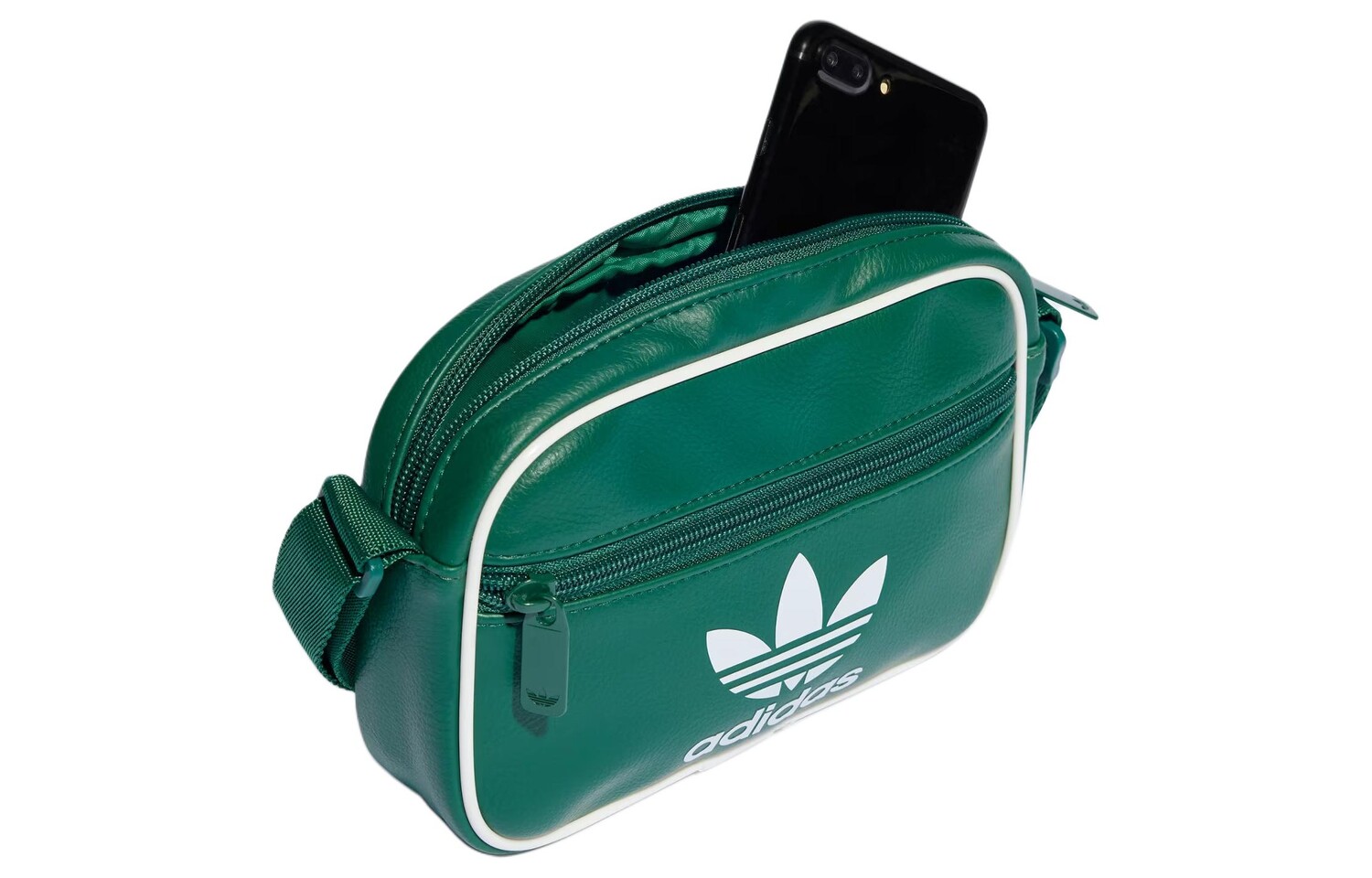 Сумка через плечо унисекс adidas originals, Зеленый лес — фото 4