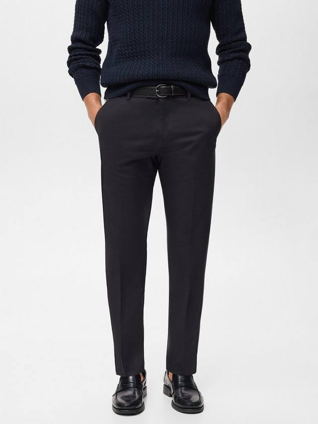 

Брюки Nicco из стрейч-хлопковой смеси Mango, Black