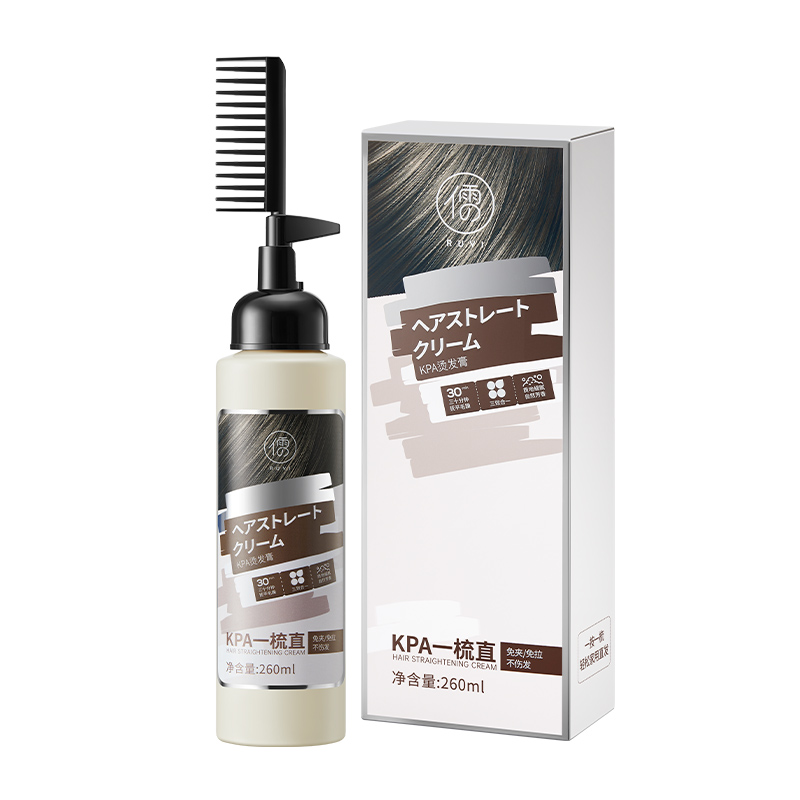 

Крем для выпрямления и коррекции волос Protein, домашний смягчитель волос No Pull 260 мл RUYI