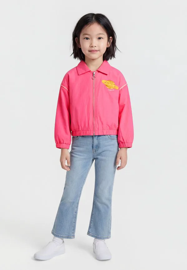 Летняя куртка planet, унисекс. Mini Rodini, Pink