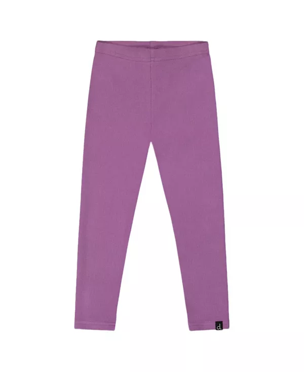 

Супермягкие ребристые леггинсы для девочек - для маленьких детей Deux Par Deux, фиолетовый