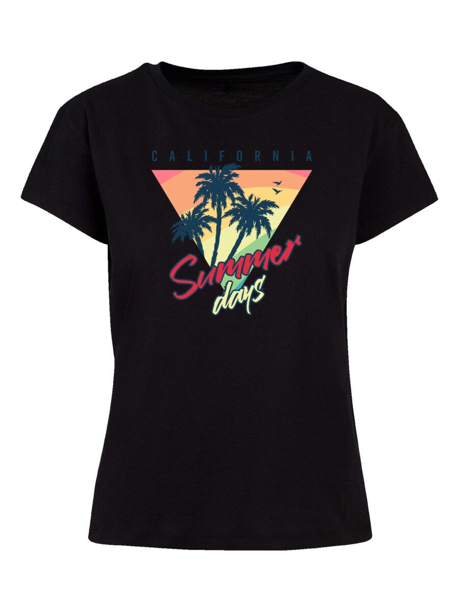 

Рубашка F4NT4STIC California Palmen Retro, черный