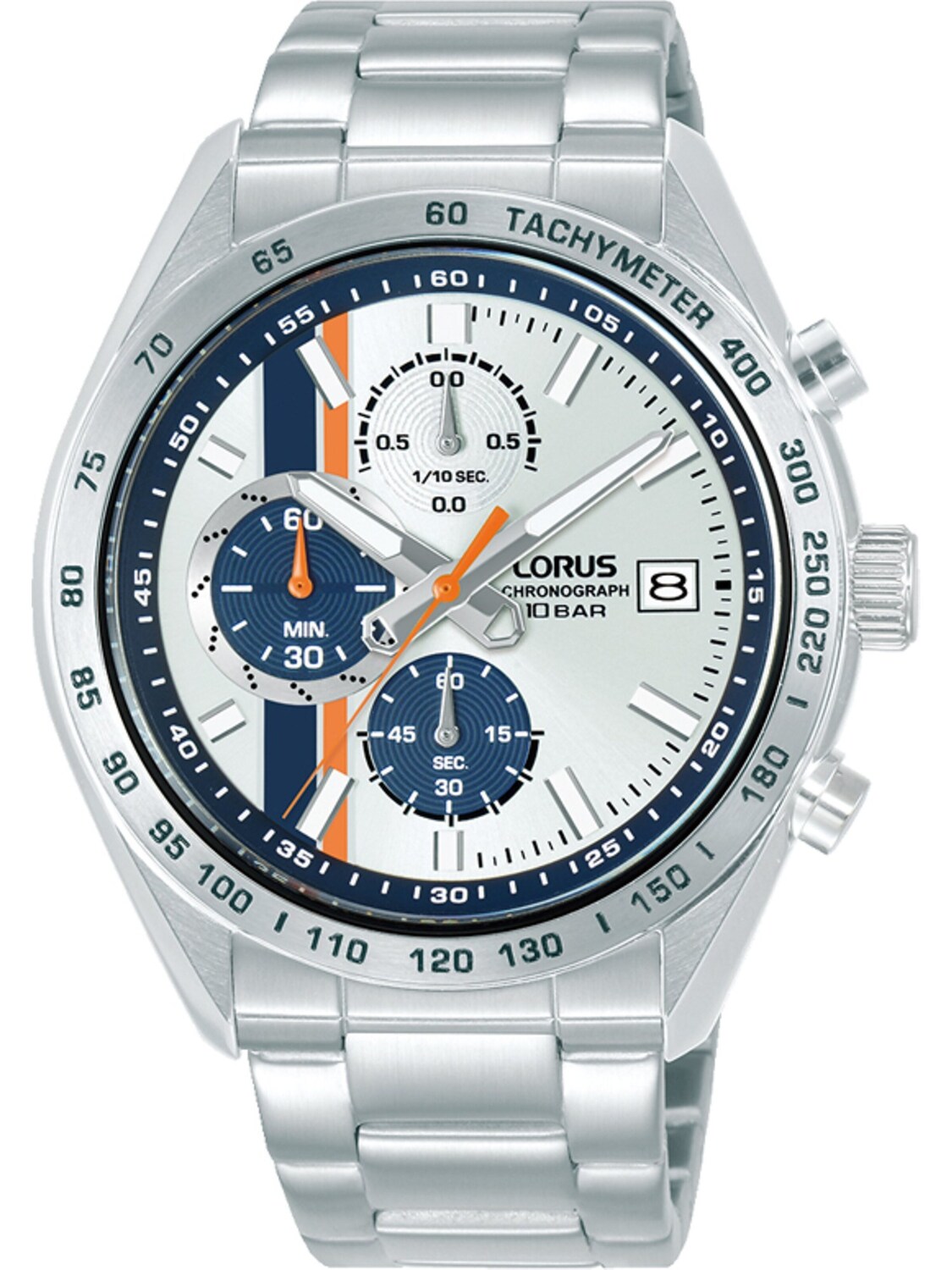 

LORUS Серебряные аналоговые часы