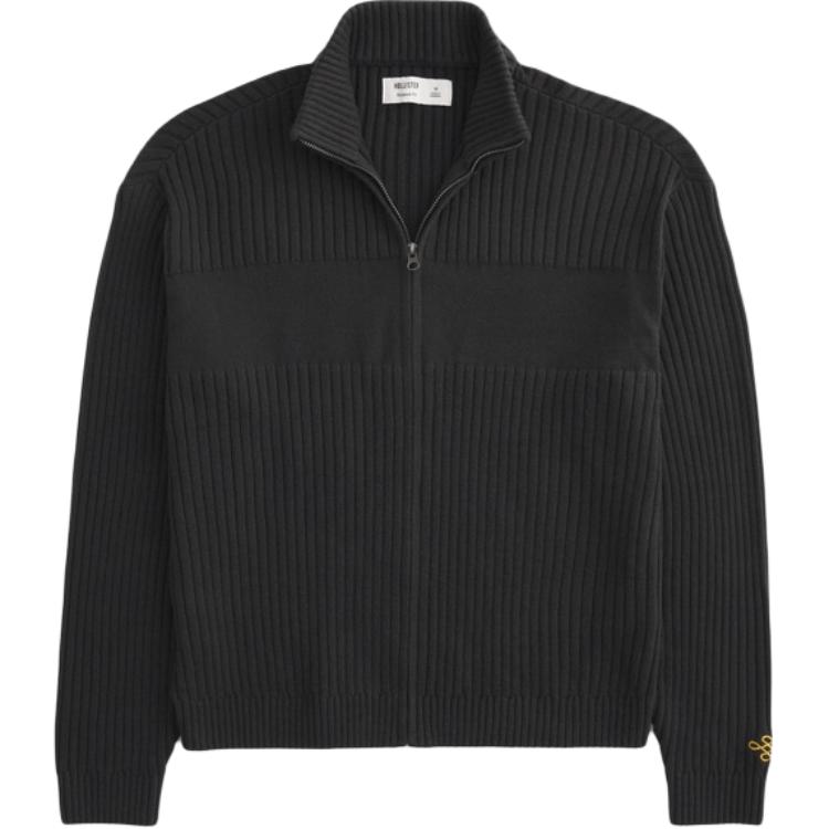 

Hollister Horse Year Spring Festival Collection SS26 Вязаный свитер для мужчин Hollister/, черный