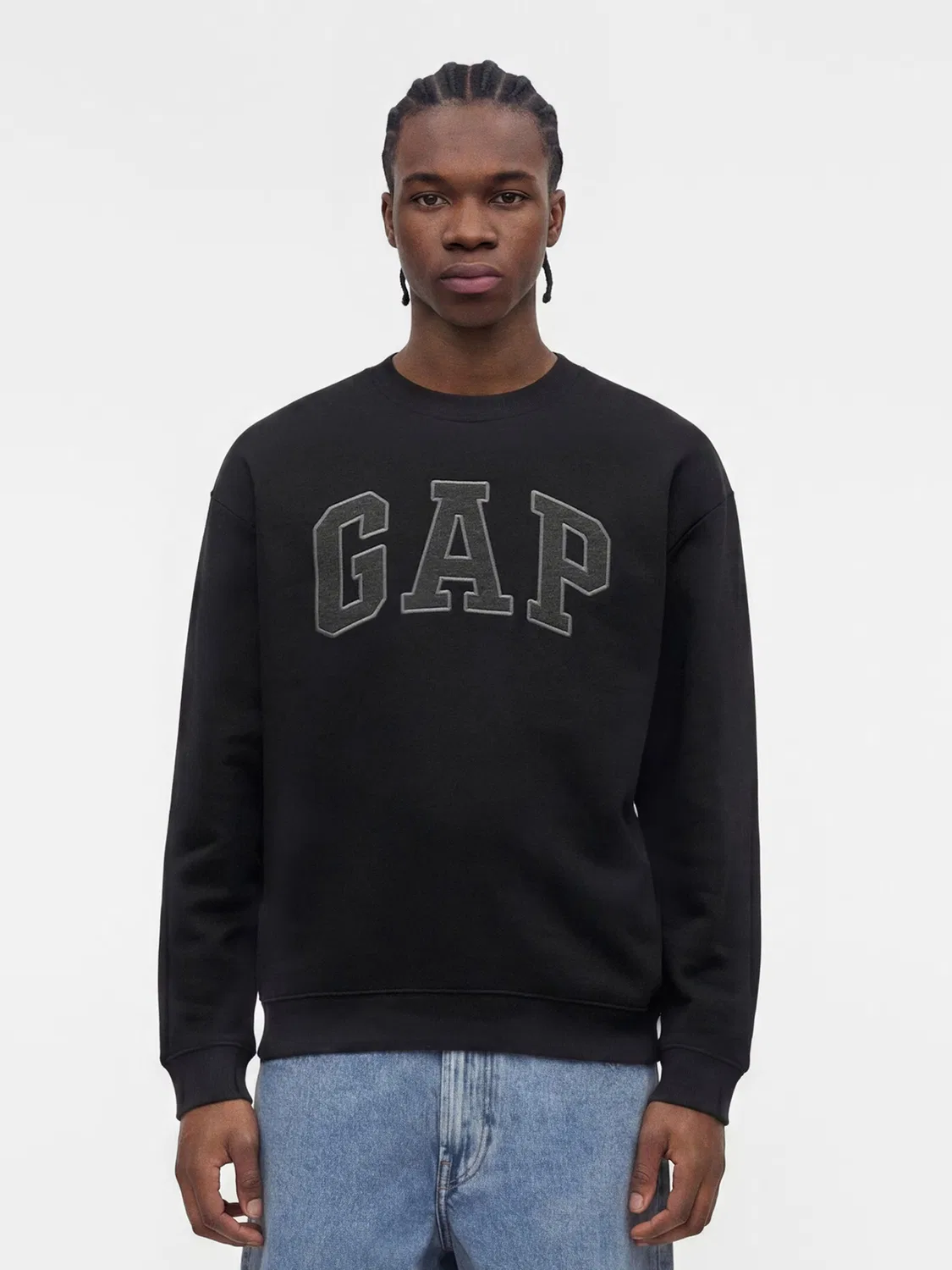 Толстовка Gap HERITAGE черного цвета — фото 2
