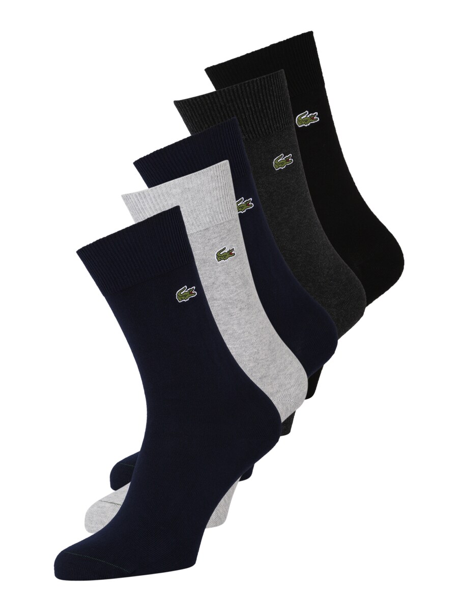 

Носки LACOSTE, цвет Anthracite/Light grey/Black