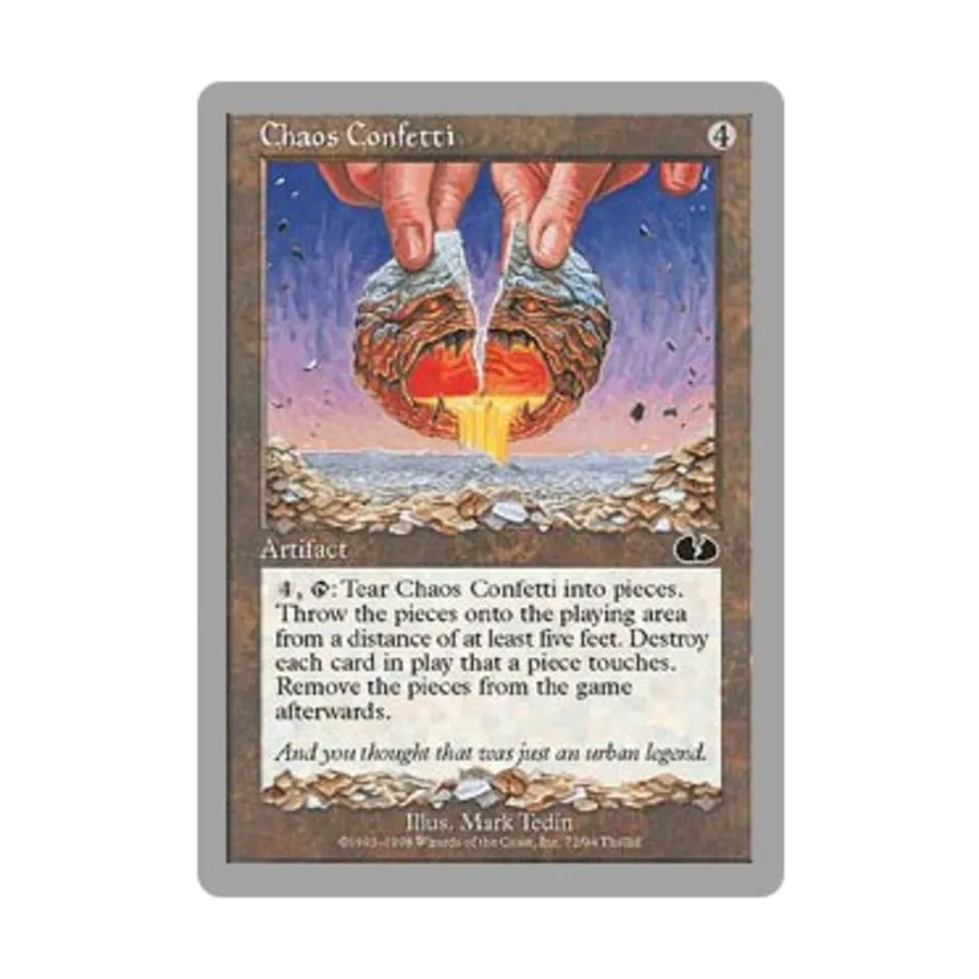 

CCG Конфетти Хаоса (клавиша C), MTG - Unglued