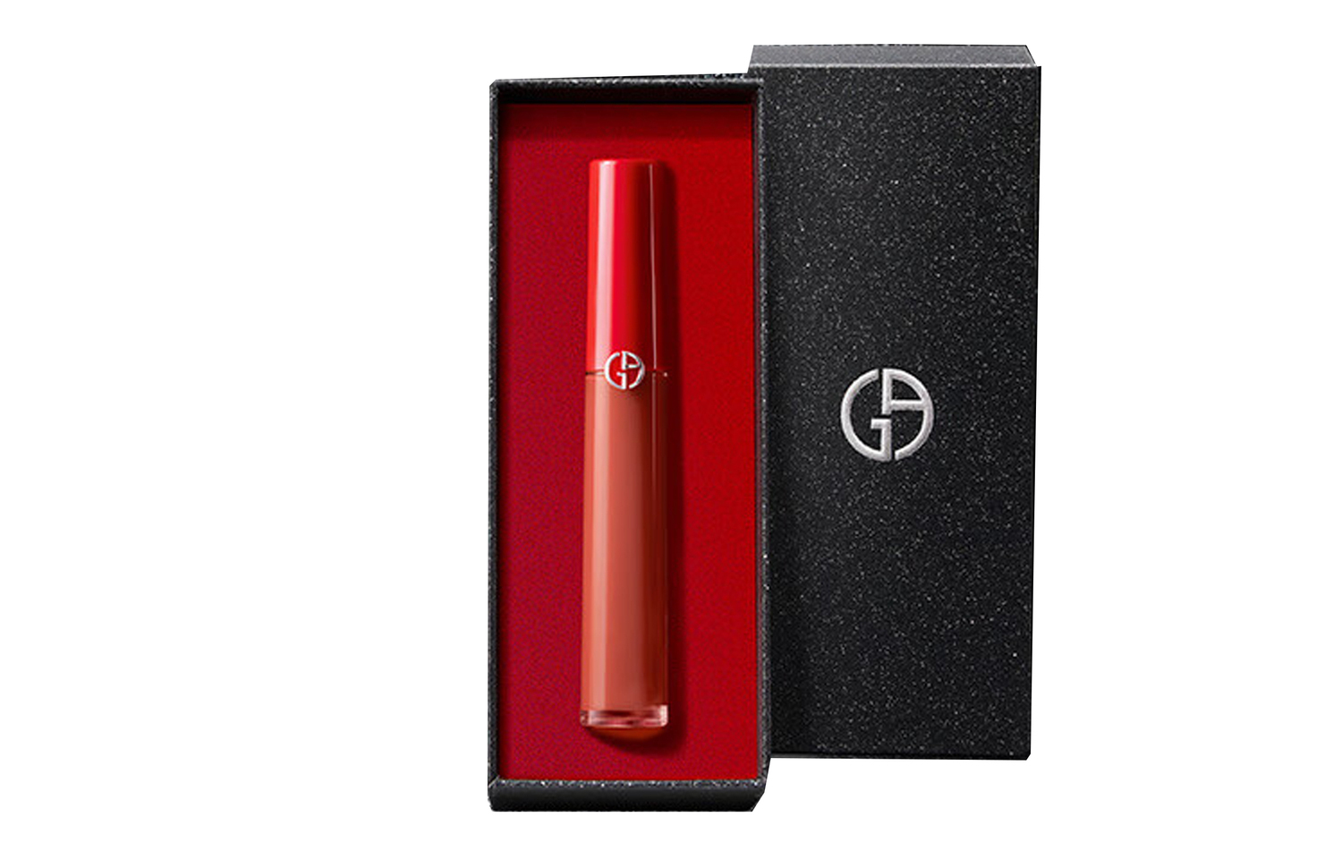 GIORGIO ARMANI AMANI красный тюбик блеск для губ велюр натуральный оттенок осветляющий 6,5 мл подарок для девушки подарок на день рождения — фото 4
