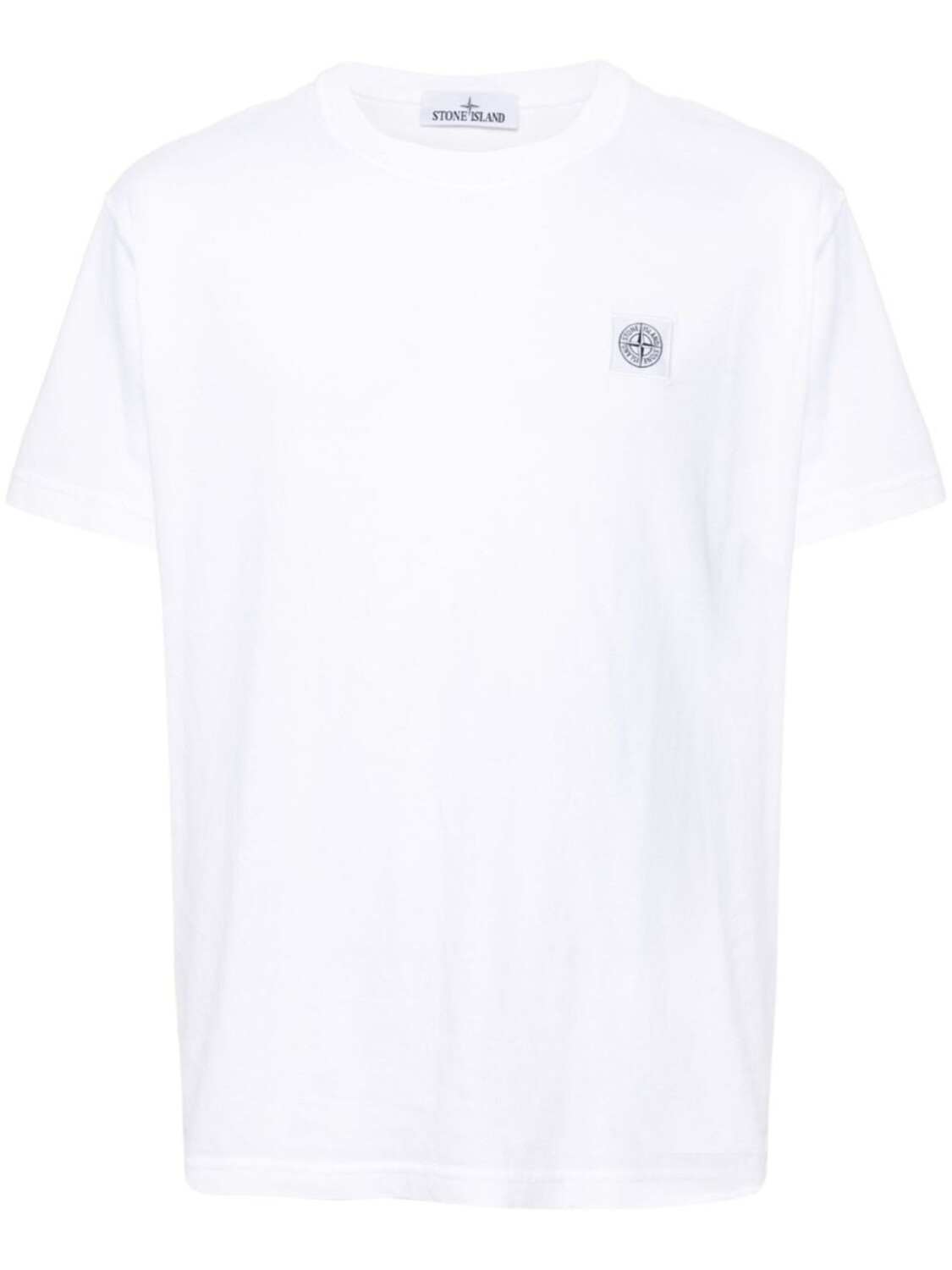 

Stone Island футболка с нашивкой Compass, белый