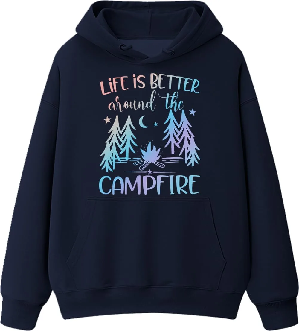 

Толстовка Life Is Better By The Campfire с капюшоном