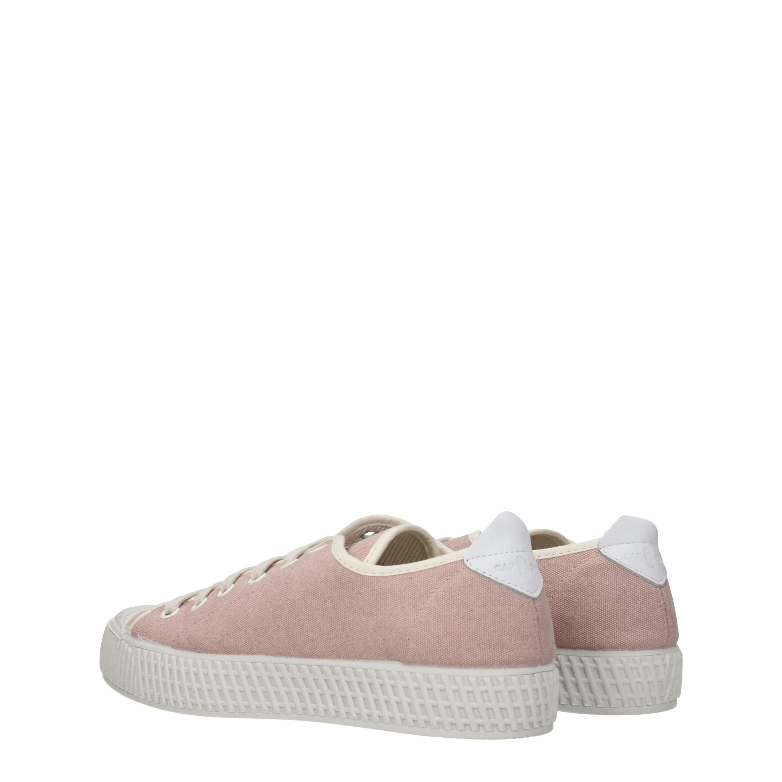 Низкие кроссовки из розовой ткани Car Shoe, розовый — фото 4