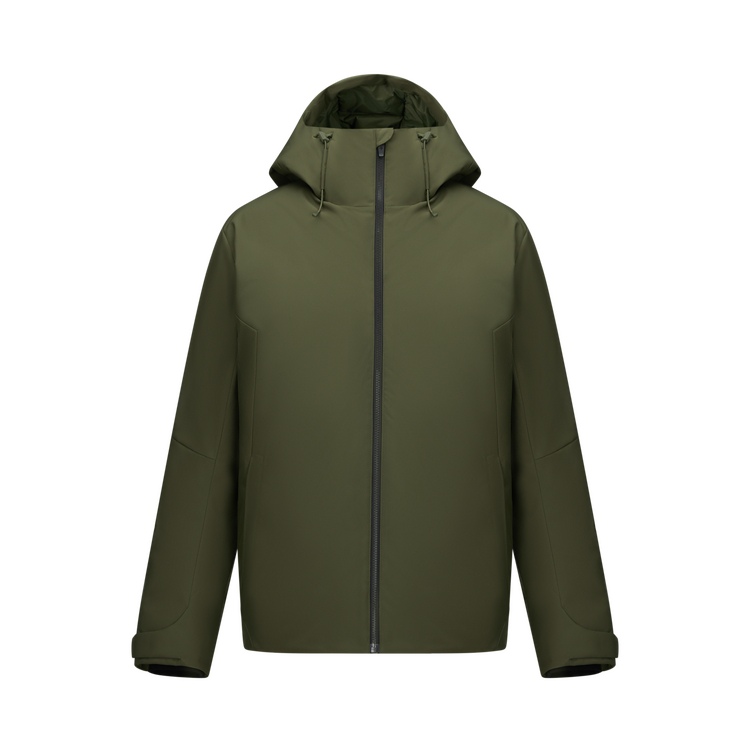 

DESCENTE Спортивная куртка пуховик мужская, KK-Olive Night