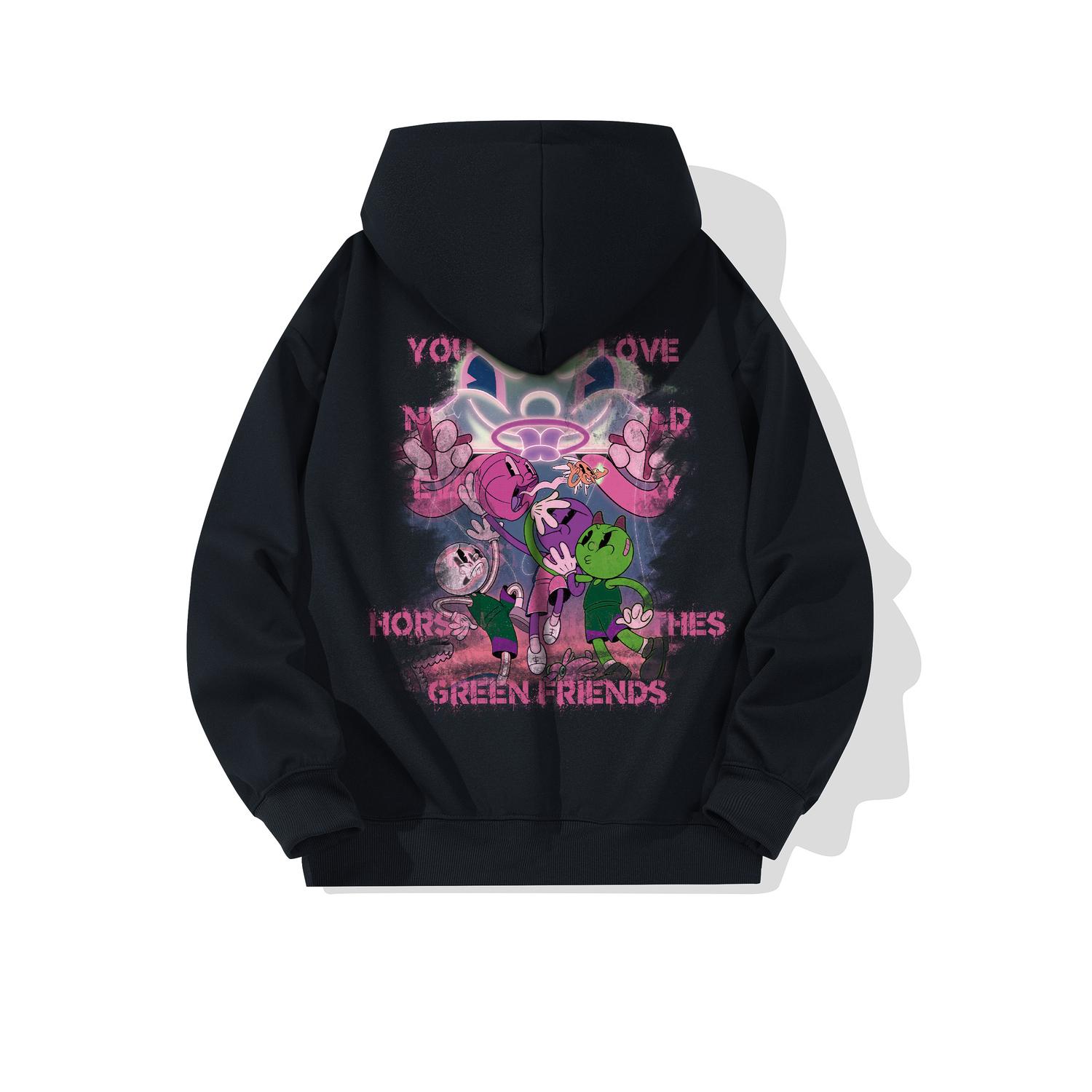 

Свитшот Unisex GF, бело-серый